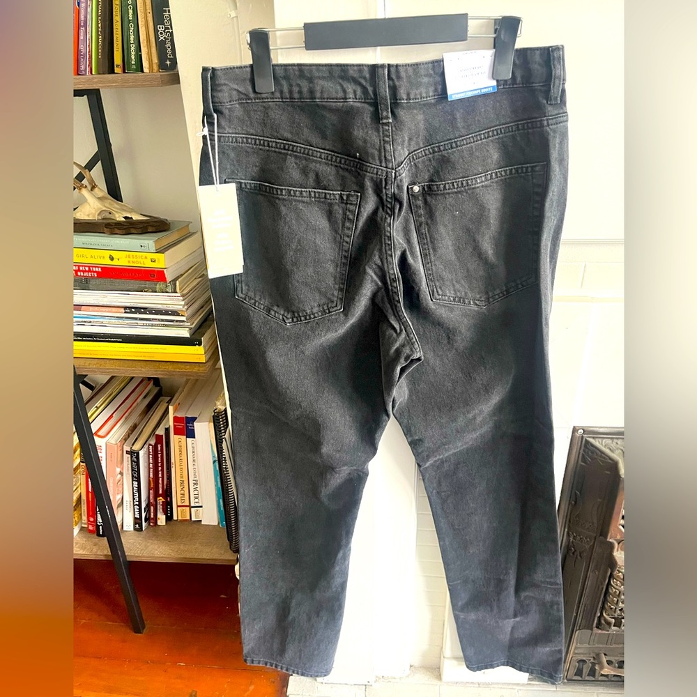 👖H&M never worn, grey, high waisted jeans. Brand new.